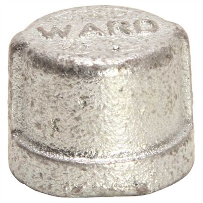 WARD MFG. GALVANIZED MALLEABLE CAP 3/4 IN.