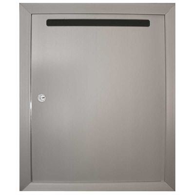 Florence Surface Mount Collection Box in Anodized Aluminum