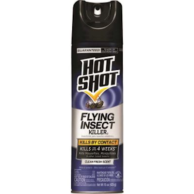 Hot Shot 15 oz. Flying Insect Killer Aerosol Spray Clean Fresh Scent