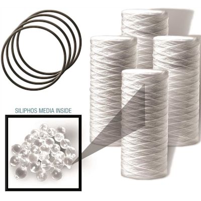 ENVIRO WATER PRODUCTS EHS10 Water Heater Shield Replacement Filters (4-Pack)