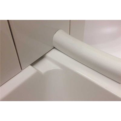 MUSTEE 67 in. Collapsible Water Barrier Kit for the 360L/R CareGiver Barrier Free Shower Floor