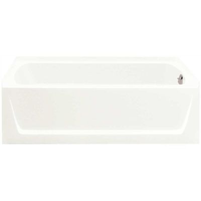 Sterling Ensemble 5 ft. Right Drain Rectangular Alcove Bathtub in White