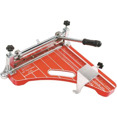 ROBERTS 12 in. Pro Grade VCT Vinyl Tile and Luxury Vinyl Tile Cutter up to 1/8 Thickness