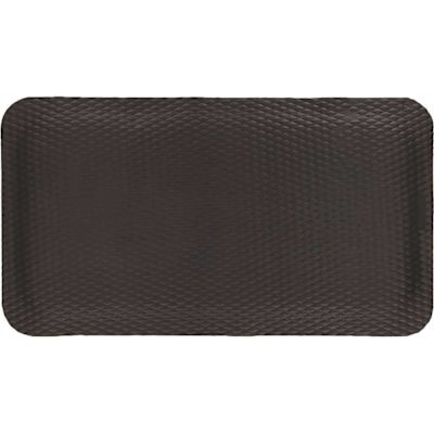 M+A Matting Hog Heaven Black 7/8 in., 32 in. x 143 in. Anti-Fatigue Mat