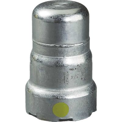 Viega MegaPressG 3/4 in. Press Carbon Steel Cap (10-Pack) (Gas Only)