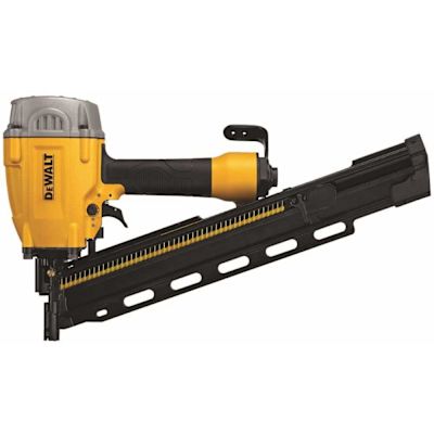 DEWALT Pneumatic 21-Degree Collated Corded Framing Nailer