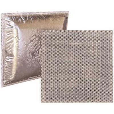 TruAire 2 ft. x 2 ft. Perforated Face T-Bar Return Lay-In Diffuser with Universal Fiberglass Back