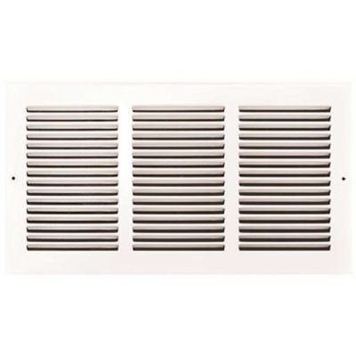 TruAire 16 in. x 8 in. White Stamped Return Air Grille