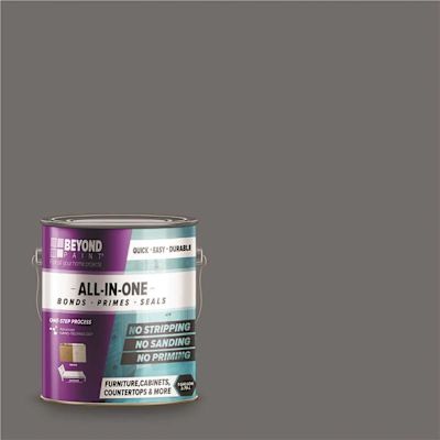 1 gal. Pewter Cabinets, Countertops, Furniture and More Multi-Surface All-in-One Interior/Exterior Refinishing Paint