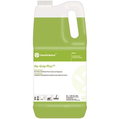 Innuscience NU-GRIP PLUS 4L, ALL SURFACE AND KITCHEN FLOOR CLEANER AND DEGREASER