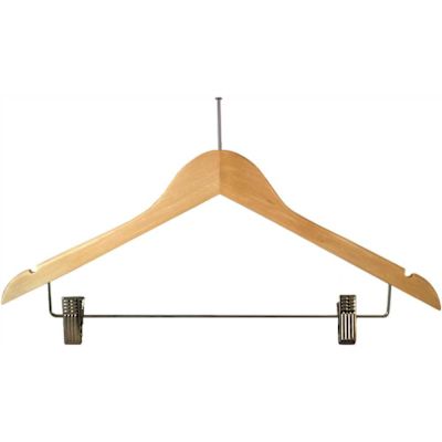 Womens Hanger Natural Flat Ball Top in Chrome (100 per Case)