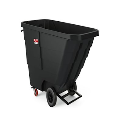 Suncast Commercial 800 lb. Capacity 1 Cubic Yard Light Duty Tilt Truck
