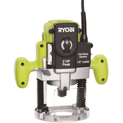 RYOBI 10 Amp 2 HP Plunge Base Corded Router