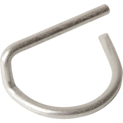 MetalTech 1.5 in. x 3 in. Steel Pig Tail Coupler Locking Pin, Stacking Equipment for Mason and Arch Scaffolding Frame Set