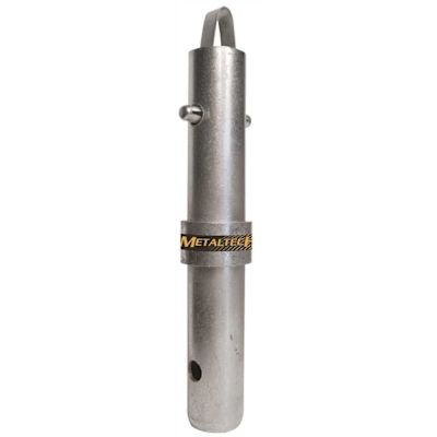 MetalTech 10.5 in. x 1.75 in. Galvanized Steel Coupling Pin Connector, Scaffold Tool for Connecting Metaltech Scaffolding