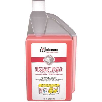 SC Johnson Professional SC Johnson Professional 1 Qt. Heavy Duty Neutral Floor Cleaner squeeze and pour bottle