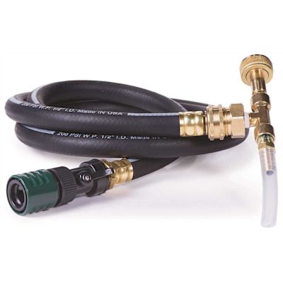 TruFill SC Johnson Professional Hose Hook-Up Kit with Pressure Bleeder