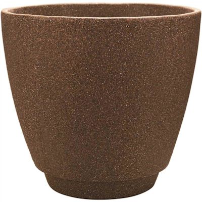 Southern Patio METRO PLANTER, GRANITE BROWN