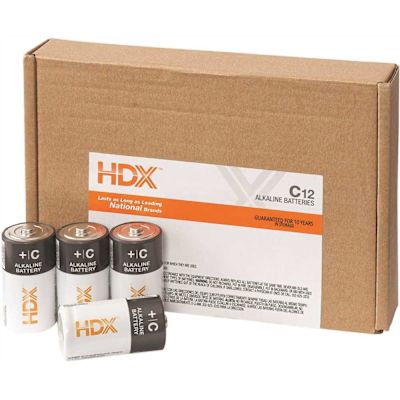 HDX Alkaline C Battery (12-Pack)