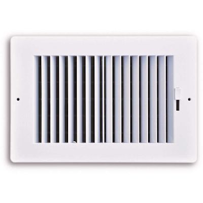 TruAire 10 in. x 4 in. 2-Way Plastic Wall/Ceiling Register