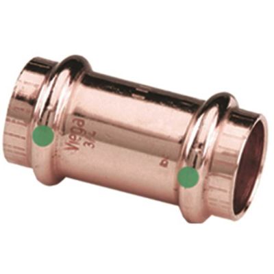 Viega ProPress 2 in. x 2 in. Press Copper Coupling with Stop