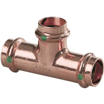 Viega 1-1/4 in. x 1-1/4 in. x 3/4 in. Copper Tee