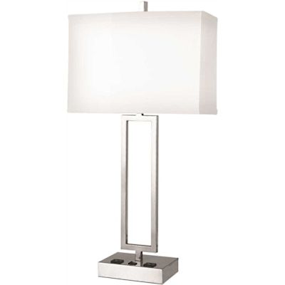 Startex 1L TABLE LAMP BRUSH NICKEL