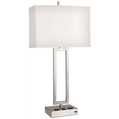 Startex 2L TABLE LAMP BRUSH NICKEL