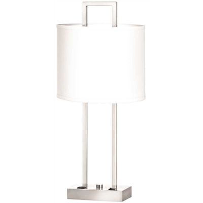 Startex 1L TABLE LAMP BRUSH NICKEL