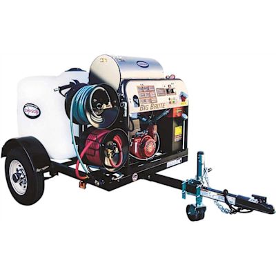SIMPSON 4000 PSI 4.0 GPM Hot Water Gas Pressure Washer with HONDA GX390 Engine