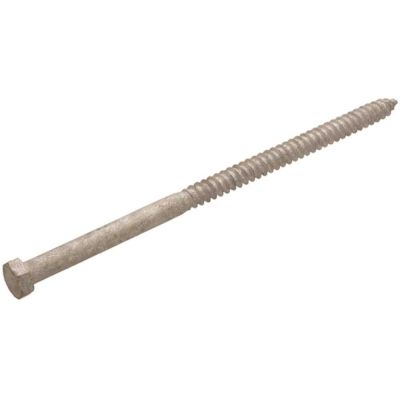 Everbilt 5/16 in. x 6 in. Hex Galvanized Lag Screw (50-Pack)