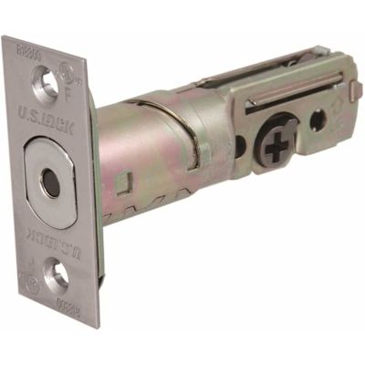 US Lock 1600 Series GR2 Standard Dead Bolt Latch US32D Adjustable Backset