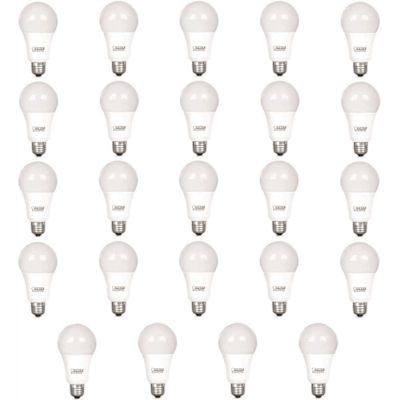 Feit Electric 100-Watt Equivalent A19 Dimmable CEC 90+ CRI Indoor LED Light Bulb, Bright White(24-Pack)