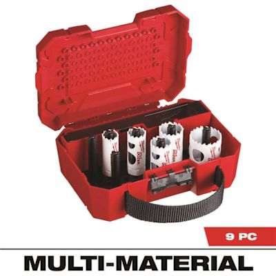 Milwaukee Hole Dozer General Purpose Bi-Metal Hole Saw Set (9-Piece)