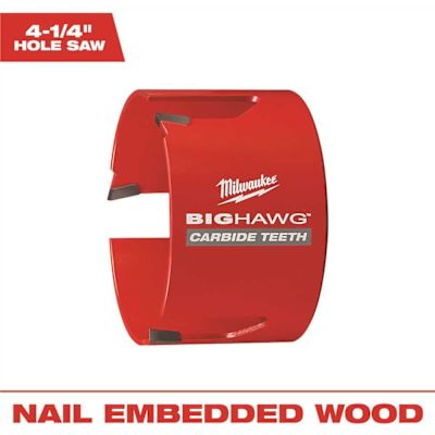 Milwaukee 4-1/4 in. Big Hawg Carbide Hole Saw