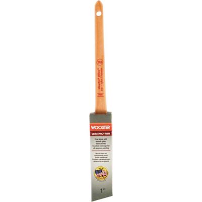 Wooster 1 in. Ultra/Pro Firm Willow Nylon/Polyester Thin Angle Sash Brush