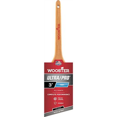 Wooster 3 in. Ultra/Pro Firm Willow Nylon/Polyester Thin Angle Sash Brush