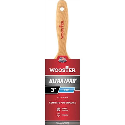 Wooster 3 in. Ultra/Pro Firm Sable Nylon/Poly Flat Brush