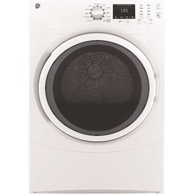 GE 7.5 cu. ft. 120-Volt White Stackable Gas Vented Dryer, ENERGY STAR