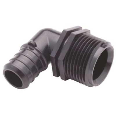 Zurn 3/4 in. Barb x 3/4 in. Male NPT PEX Polymer Male 90-Degree Elbow (bag of 10)
