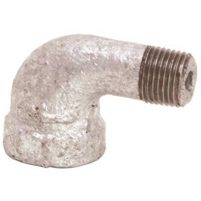 ProPlus 1-1/4 in. Galvanized Malleable 90-Degree Street Elbow