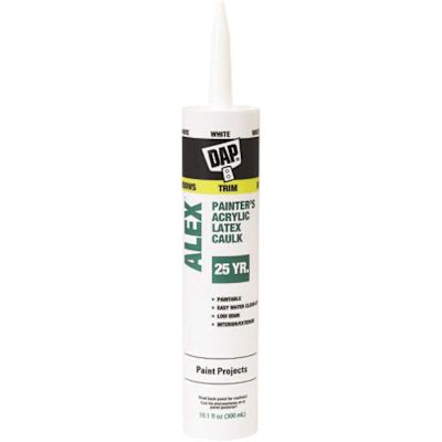 DAP Alex Painter's 10.1 oz. White All-Purpose Acrylic Latex Caulk