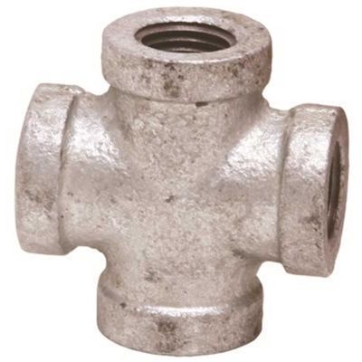 ProPlus 1 in. Galvanized Malleable Cross
