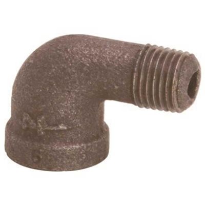 ProPlus 1/2 in. Black Malleable 90-Degree Street Elbow