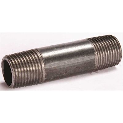 Southland 1/2 in. x 8 in. Black Steel Nipple