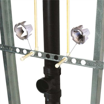 HOLDRITE 26 in. Galvanized Steel Bracket to Support CPVC Piping (50-Pack)