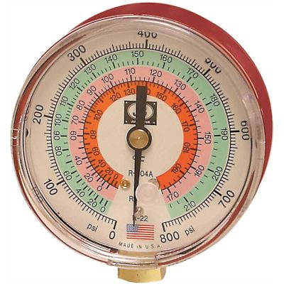 JB INDUSTRIES 3-1/8 in. Pressure Gauge