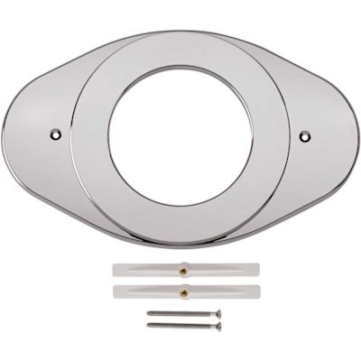 Delta 8.22 in. Renovation Cover Plate in Chrome