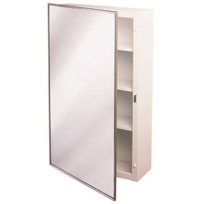 ProPlus 16 in. x 22 in. Surface Mount Medicine Cabinet in Chrome