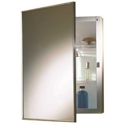 ProPlus 16 in. x 22 in. Recessed Medicine Cabinet in White